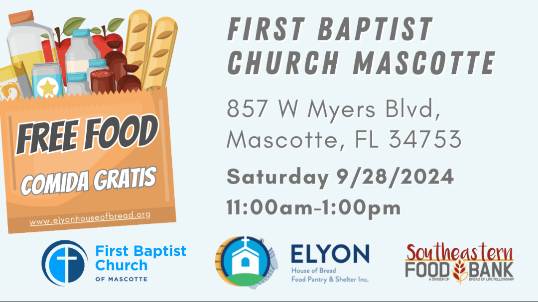 Food Giveaway Sept . 28, 2024