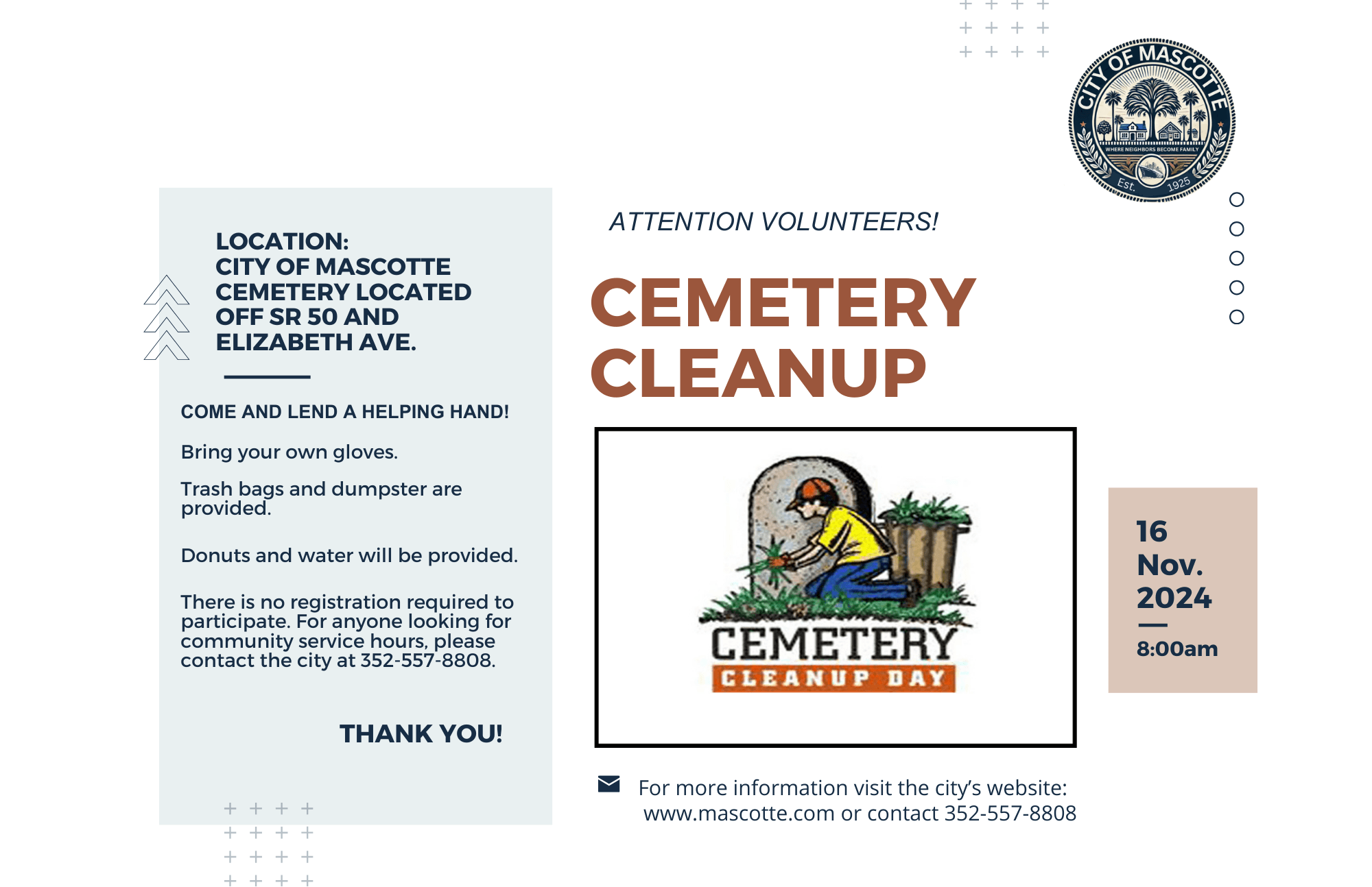 Cemetery Cleanup