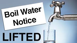 Boil water Noitce lifted