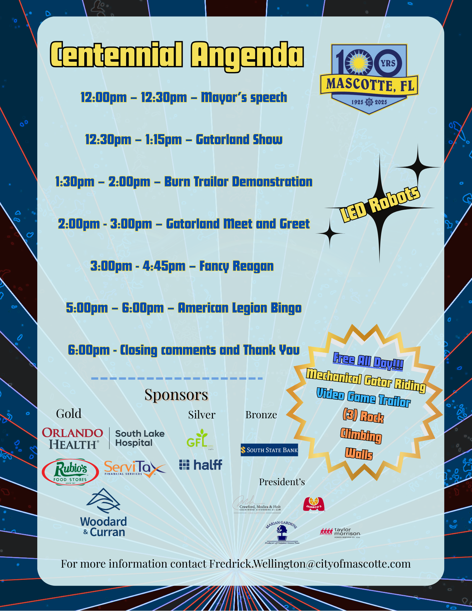 Centenntial Future Agenda