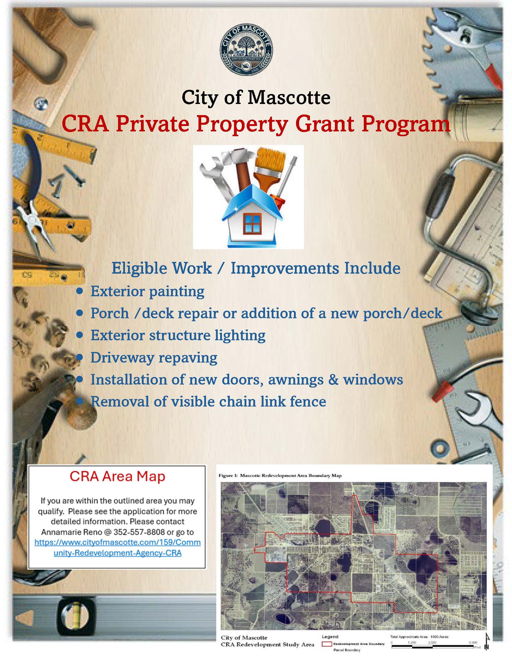 CRA Grant Program Flyer