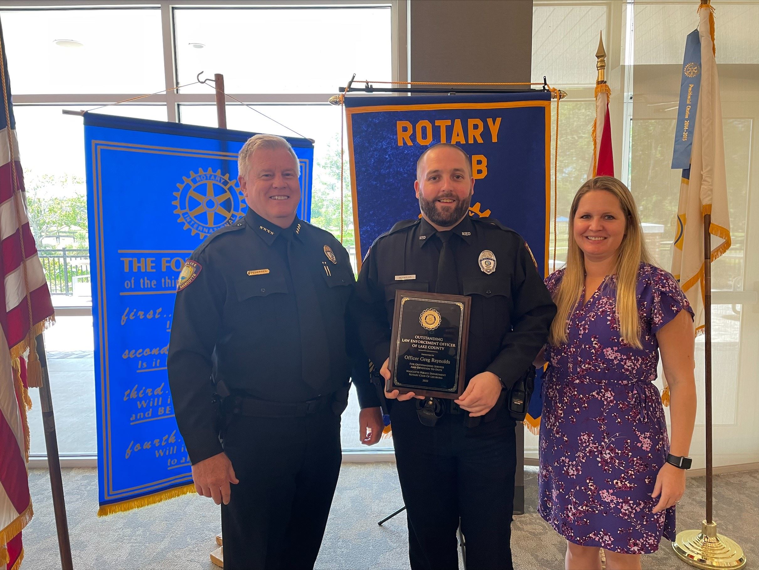 Reynolds Service Above Self