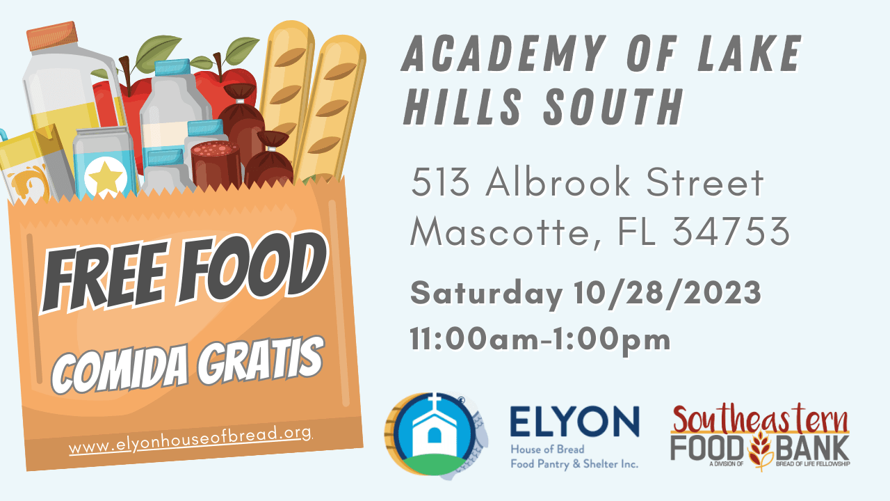 Food Drivve October 28th. 