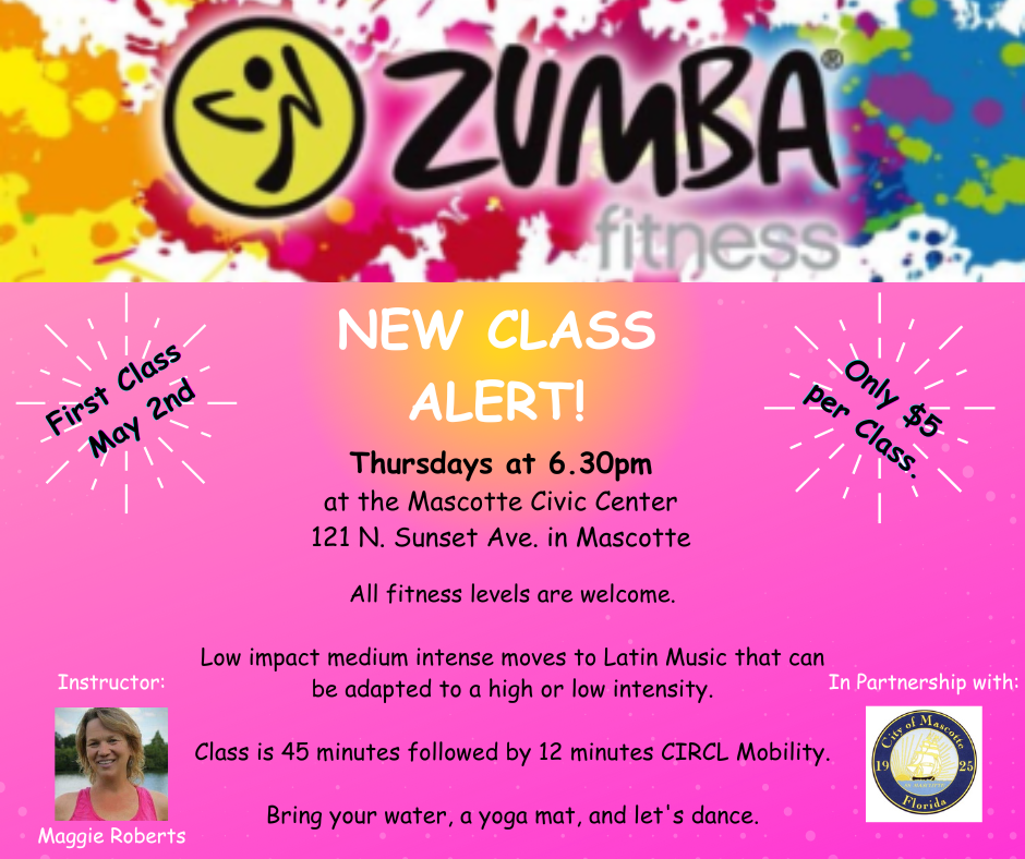 Mascotte Civic Center Zumba Class
