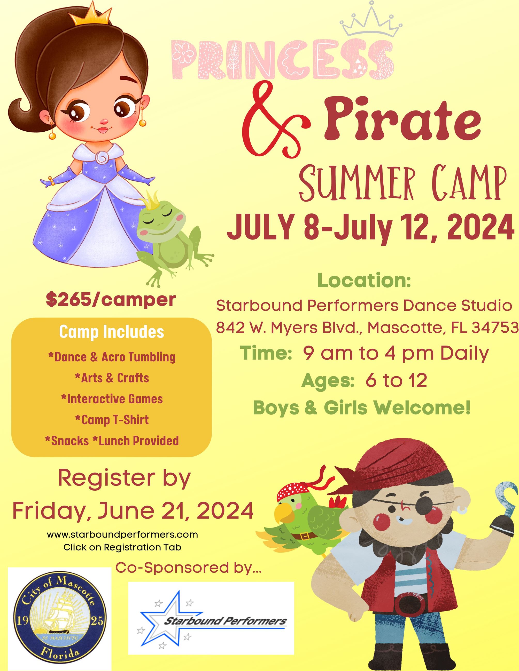 Pirate Dance Camp